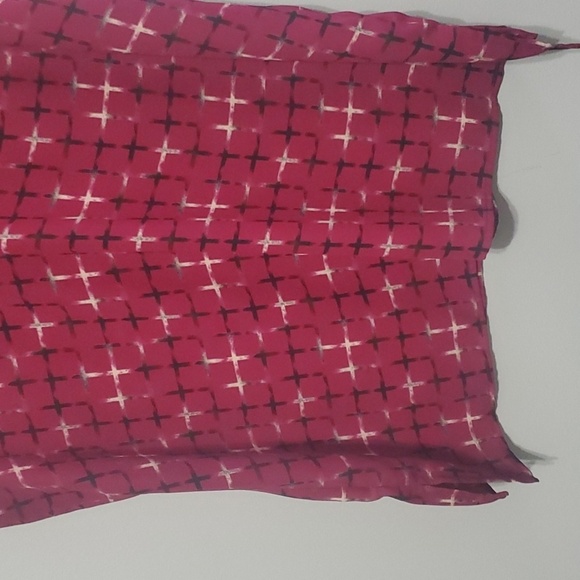 Pleione Lightweight Top Womens Size L Large Burgundy Red Sleeveless Tank v-neck - Picture 8 of 12